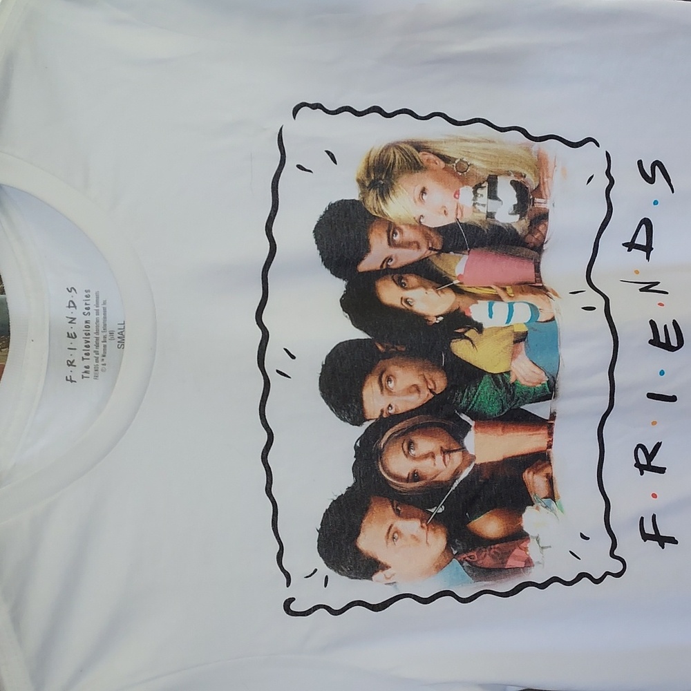Nwt Friends The Television Series T-Shirt, Size Small, 100% Cotton